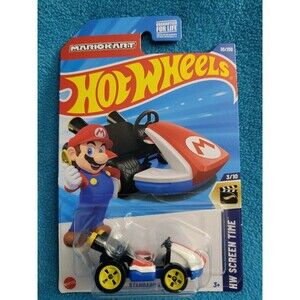 2025 Hot Wheels Mario Standard Kart 30/250 HW Screen Time